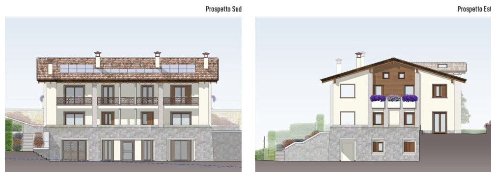 residenza privata - poroton e normablok più - danesi laterizi - progetto