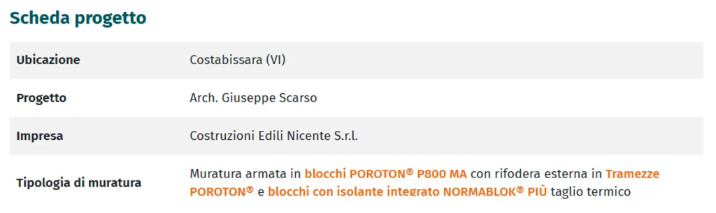 scheda progetto residence sant'anna - danesi laterizi