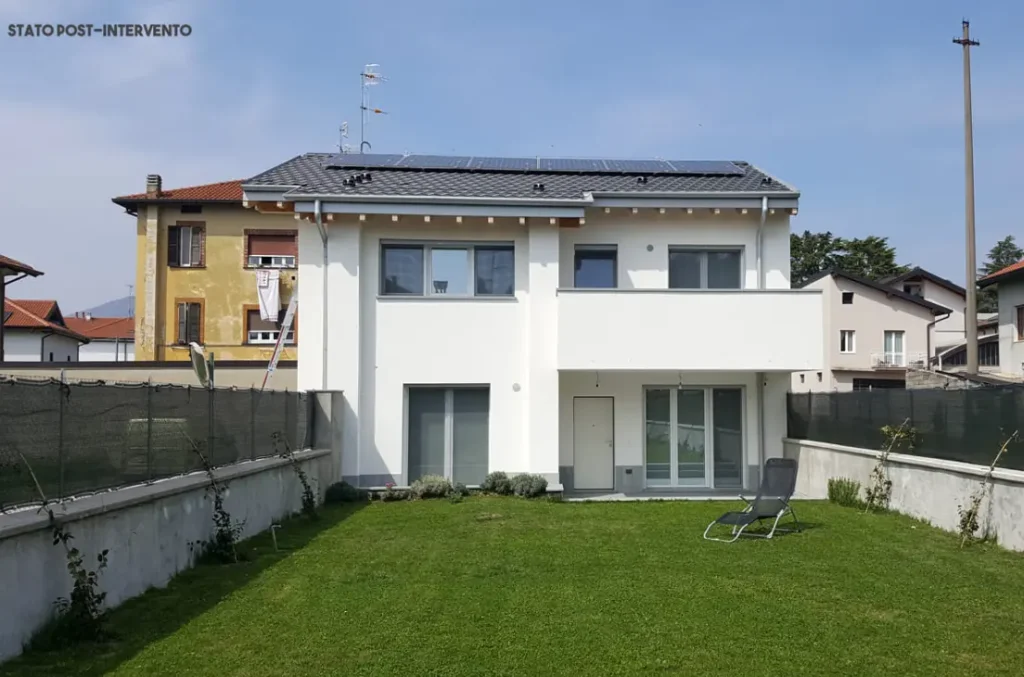 villa - poroton e normablok - danesi laterizi - ristrutturazione