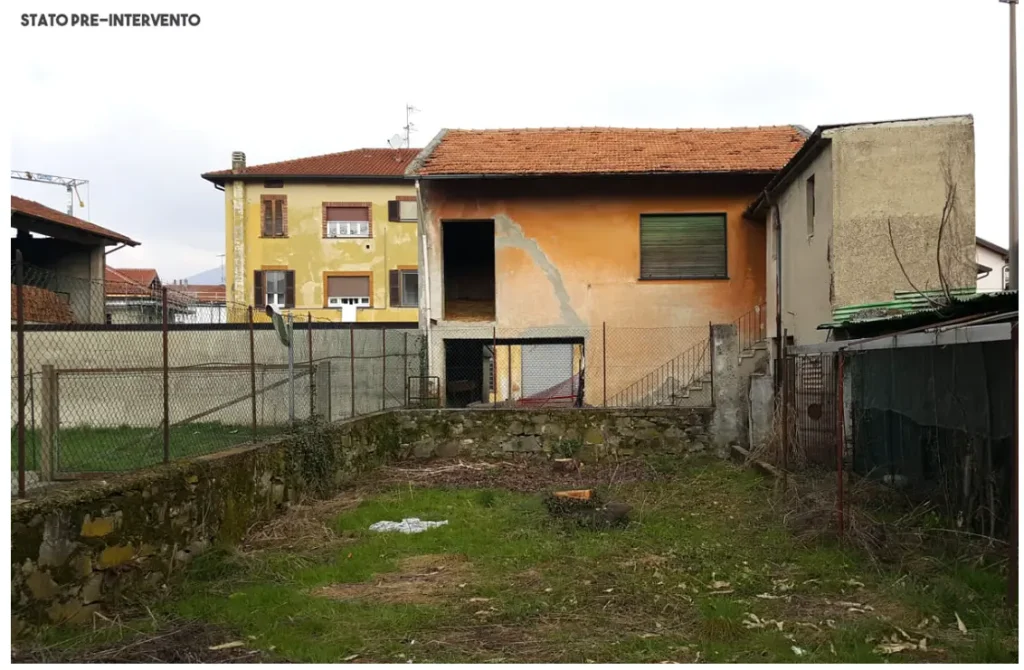 villa - poroton e normablok - danesi laterizi - edificio vecchio